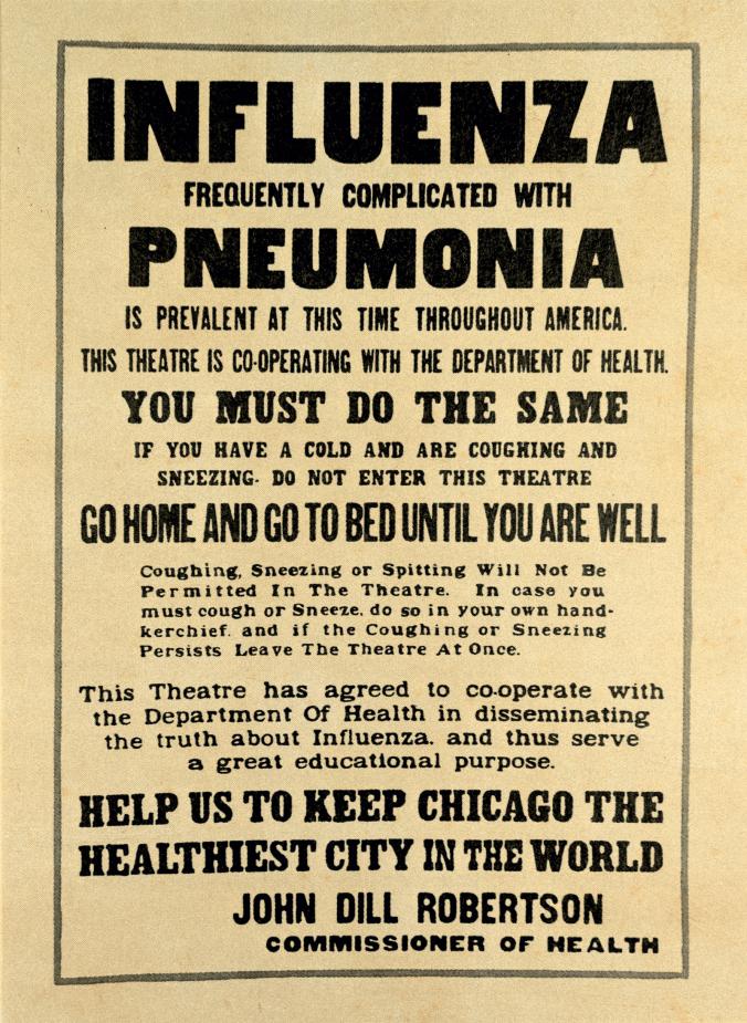 flu pandemic advice is deadly